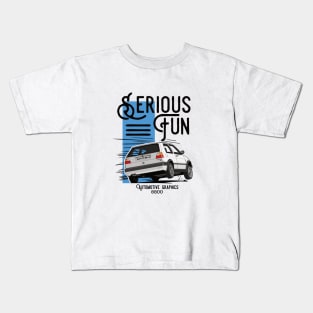 Serious Fun White Version Kids T-Shirt